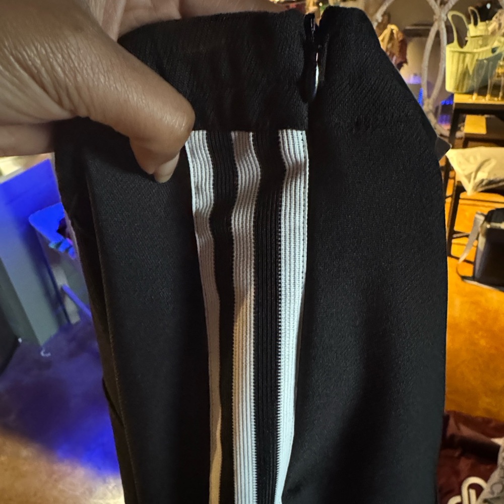 Adidas Black Beckenbauer Stirrup Track Joggers - Picture 5 of 5